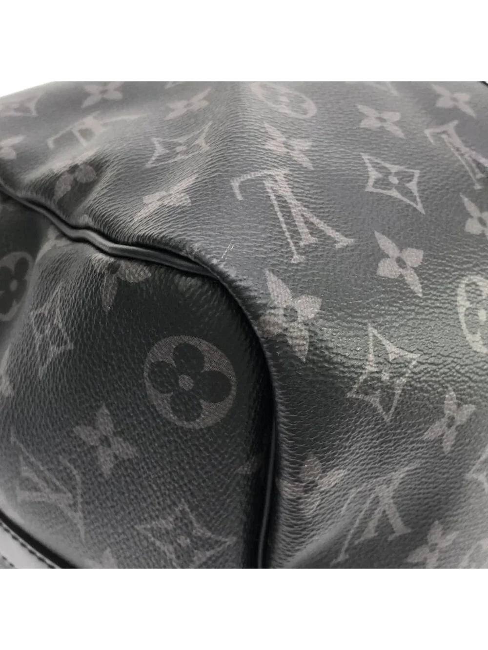 Louis Vuitton Monogram Eclipse Keepall Bandouliere 45 Boston